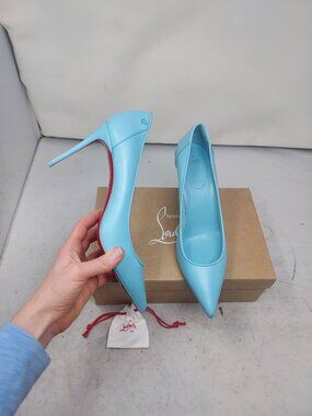 CHRISTIAN LOUBOUTIN Sporty Kate Blue Pump